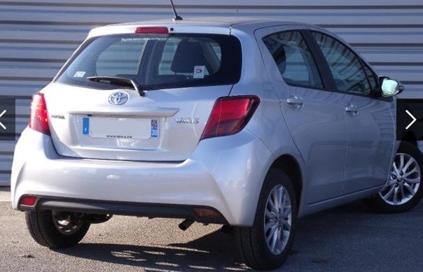 lhd car TOYOTA YARIS (01/02/2015) - 