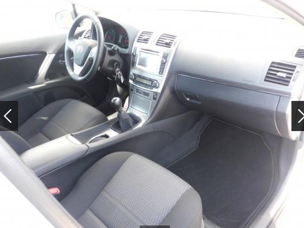 Left hand drive car TOYOTA AVENSIS (01/01/2015) - 