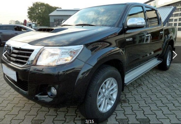 Left hand drive TOYOTA HILUX 3.0 MOUNTAINTOP 