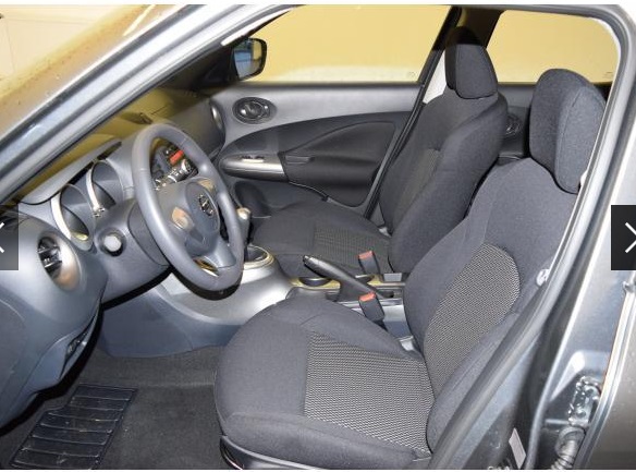 Left hand drive car NISSAN JUKE (01/04/2015) - 