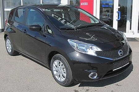 Left hand drive NISSAN NOTE 1.2 Acenta 