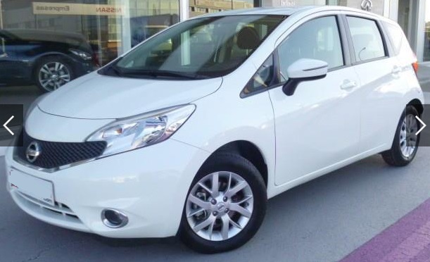 Left hand drive NISSAN NOTE 1.5dCi Acenta