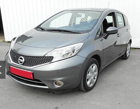 Left hand drive NISSAN NOTE 1.5 dCi 90 Acenta