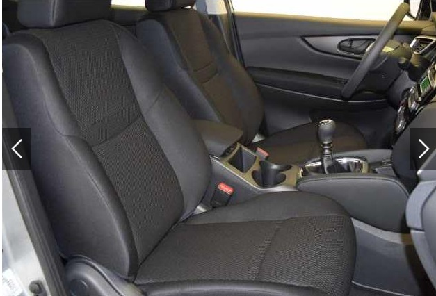 Left hand drive car NISSAN QASHQAI (01/07/2015) - 