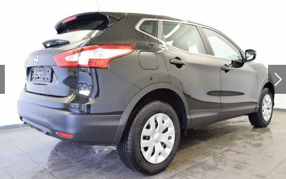 Left hand drive NISSAN QASHQAI  Visia 1.5 dCi 110PS