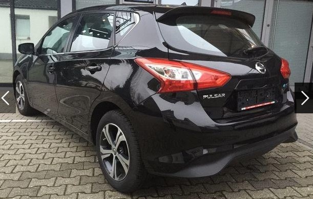 Left hand drive NISSAN PULSAR 1.5 dCi Acenta 110 PS