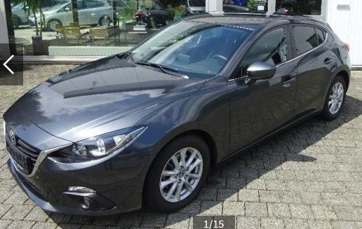 Left hand drive MAZDA 3 SKYACTIV-D 150PS 6AG Center-Line