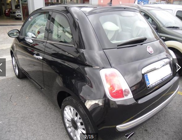 lhd car FIAT 500 (01/01/2015) - 