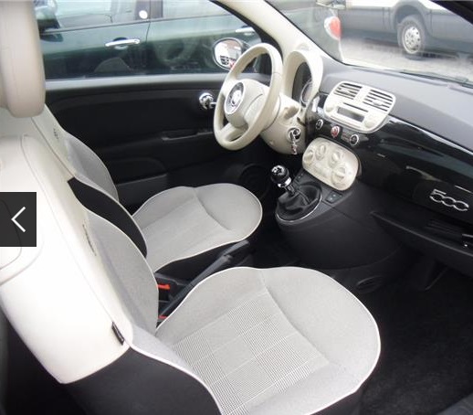 Left hand drive car FIAT 500 (01/01/2015) - 