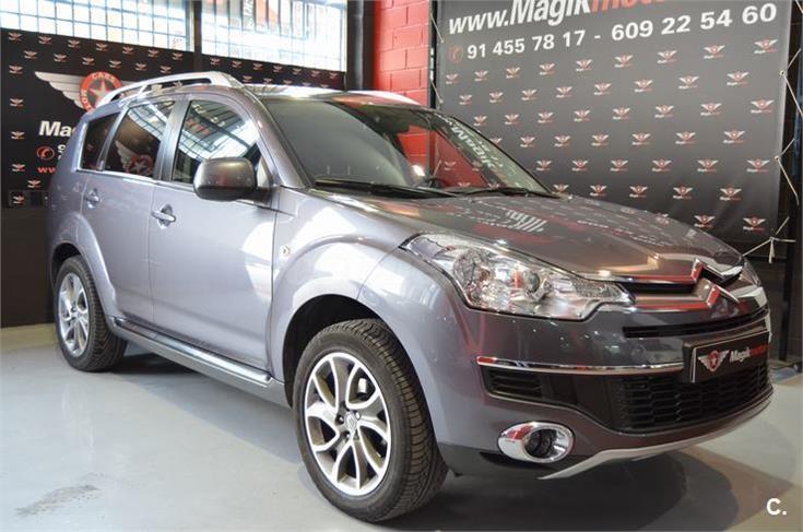 Left hand drive CITROEN C-CROSSER 2.2 HDI EXECUTIVE SPANISH REG 7 SEATS