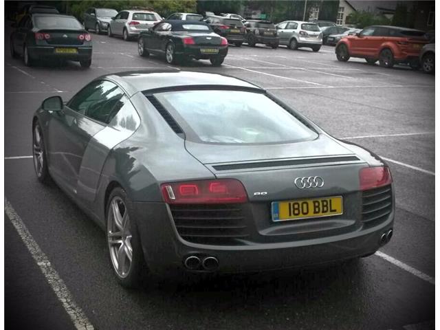 Left hand drive car AUDI R8 (01/07/2007) - 