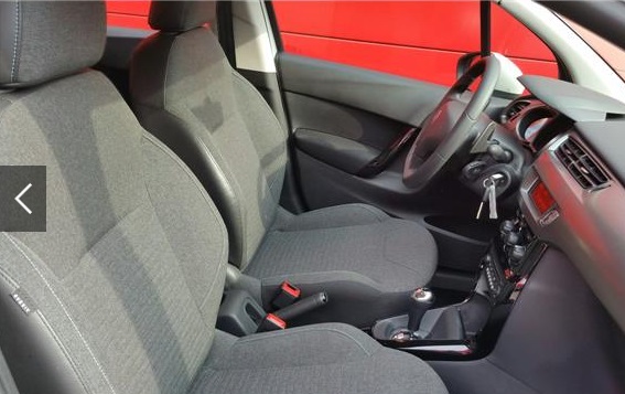 Left hand drive car CITROEN C3 (01/12/2015) - 