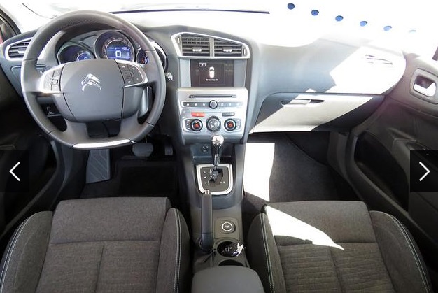 Left hand drive car CITROEN C4 (01/10/2015) - 