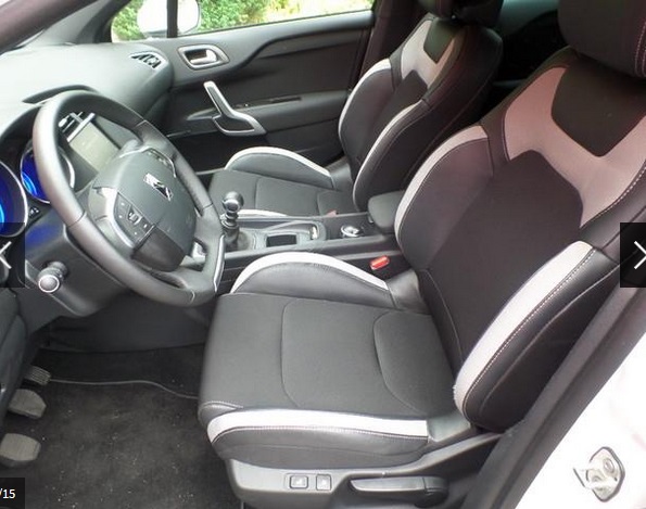 Left hand drive car CITROEN DS4 (01/09/2015) - 