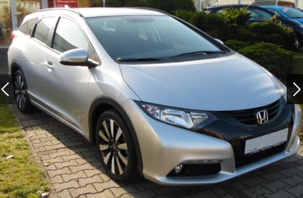 Left hand drive HONDA CIVIC 1.8 TOURER COMBI SPORT