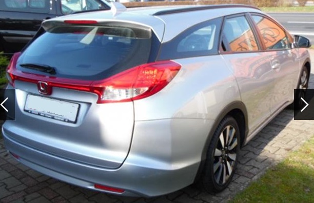 Left hand drive HONDA CIVIC 1.8 TOURER COMBI SPORT