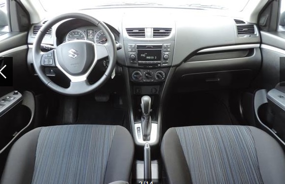 Left hand drive car SUZUKI SWIFT (01/06/2015) - 