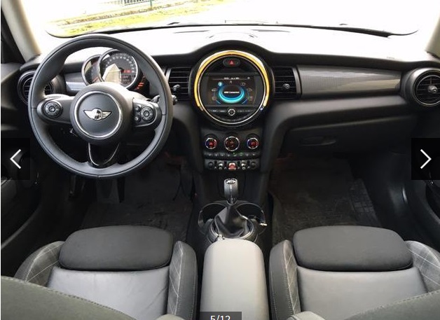 Left hand drive car MINI COOPER (01/02/2015) - 