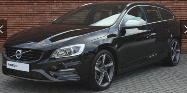 Left hand drive VOLVO V60 T3 R-DESIGN 112KW