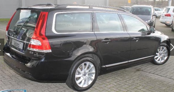 Left hand drive VOLVO V70 D3 Geartronic Momentum