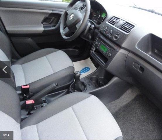 Left hand drive car SKODA FABIA (01/02/2015) - 