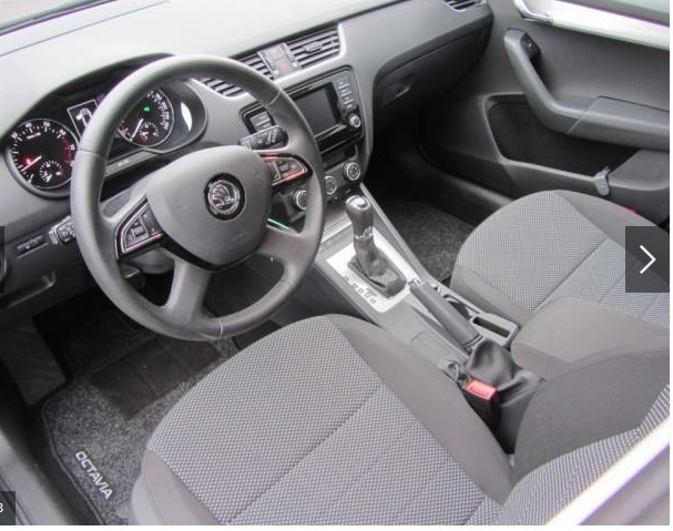 Left hand drive car SKODA OCTAVIA (01/05/2015) - 