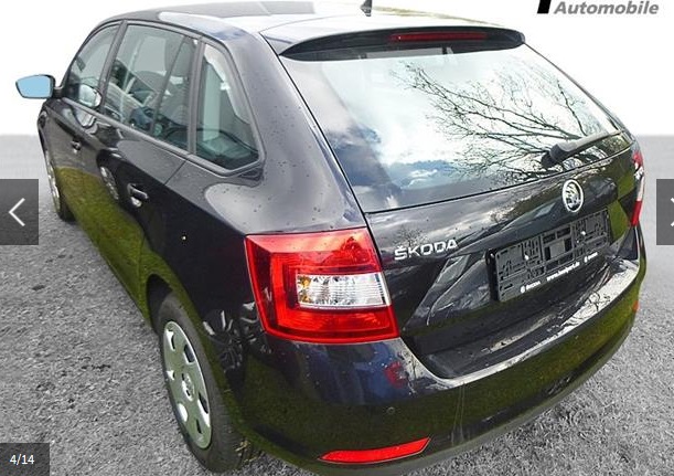 lhd car SKODA RAPID (01/05/2015) - 