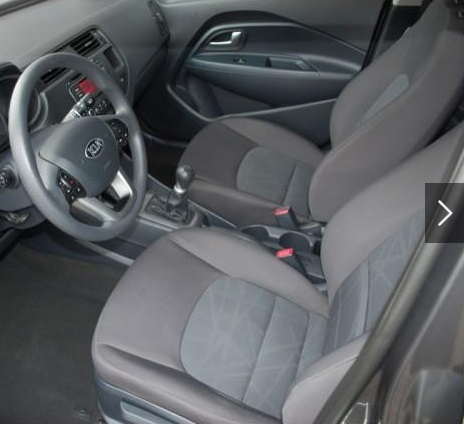 Left hand drive car KIA RIO (01/02/2015) - 