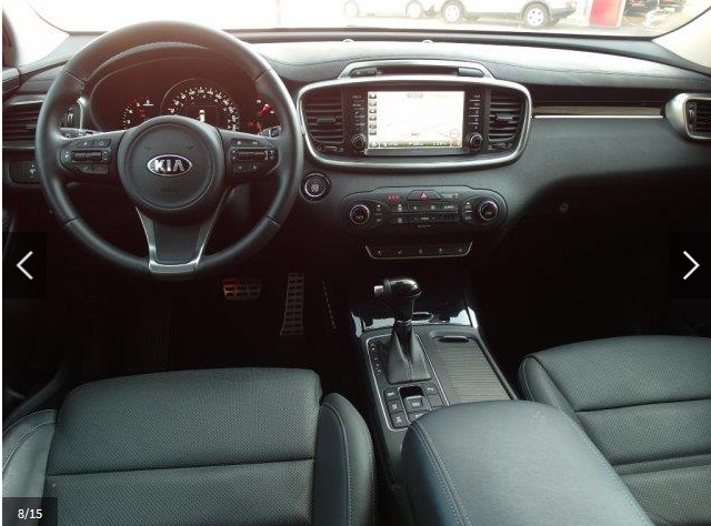 Left hand drive car KIA SORENTO (01/07/2015) - 