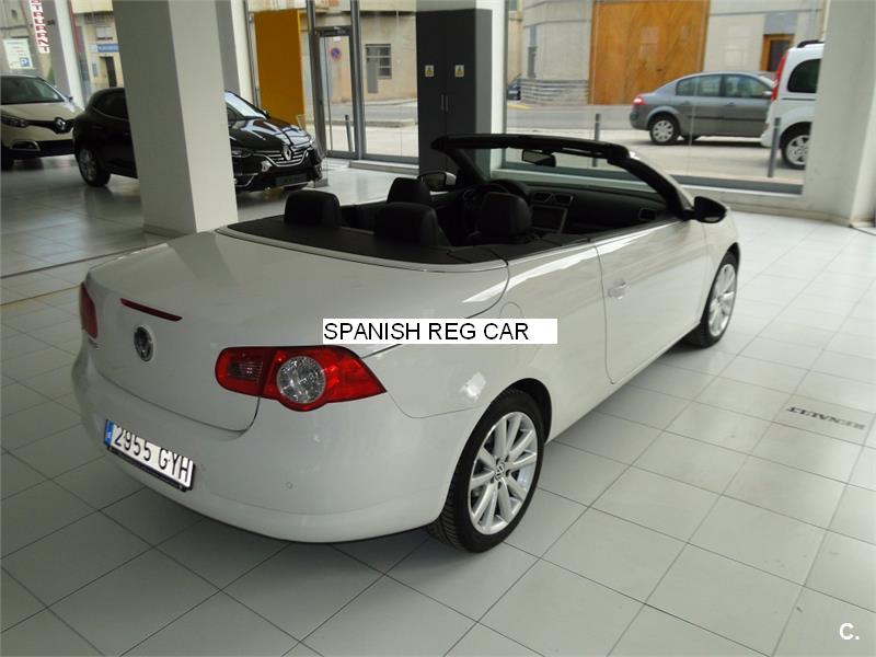 Left hand drive car VOLKSWAGEN EOS (10/04/2010) - 