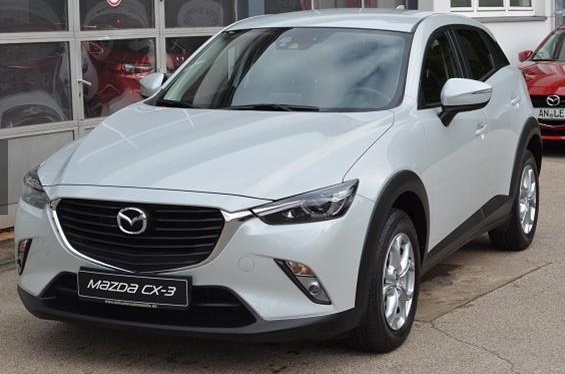 Left hand drive MAZDA CX-3 (120 PS) Exclusive-Line Voll-LED-Licht