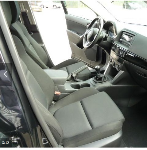 Left hand drive car MAZDA CX-5 (01/01/2015) - 