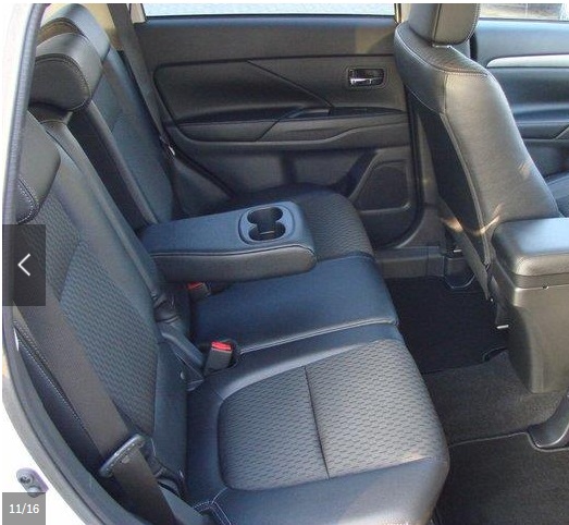 left hand drive MITSUBISHI OUTLANDER (01/08/2015) -  