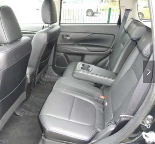 left hand drive MITSUBISHI OUTLANDER (01/06/2016) -  