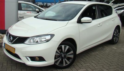 Left hand drive NISSAN PULSAR 1.2 DIG-T Xtronic Connect Edition 