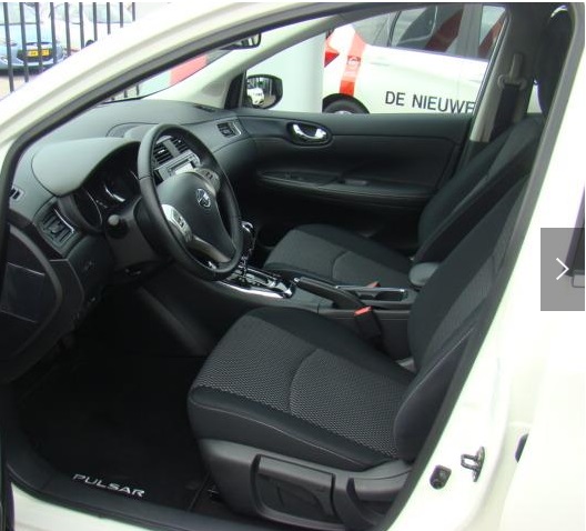 Left hand drive car NISSAN PULSAR (01/05/2015) - 