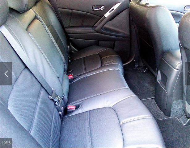 left hand drive NISSAN MURANO (01/03/2015) -  