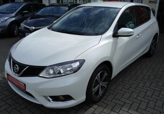 Left hand drive NISSAN PULSAR 1.5 dCi Acenta Bluetooth 