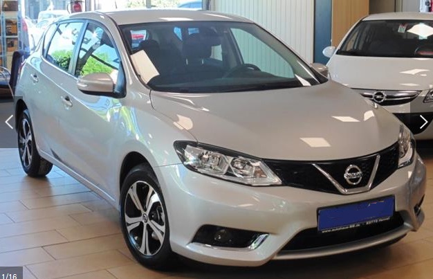 Left hand drive NISSAN PULSAR 1.5 dCi 110 PureDrive Start/Stopp Tempomat