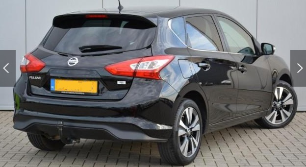 Left hand drive NISSAN PULSAR 1.2 DIG-T Connect Edition