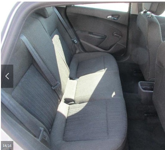 left hand drive OPEL ASTRA (01/07/2015) -  
