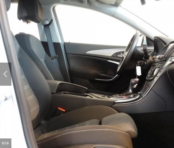 Left hand drive car OPEL INSIGNIA (01/05/2015) - 