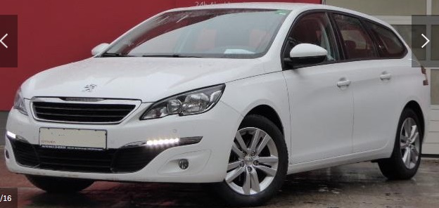 Left hand drive PEUGEOT 308 SW PT130 EAT6 Active *Navi*Kamera*