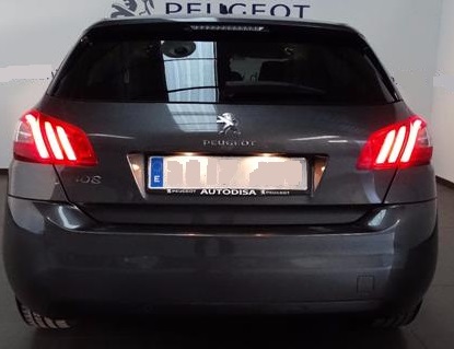 Left hand drive PEUGEOT 308 1.6 BlueHDi Style 100