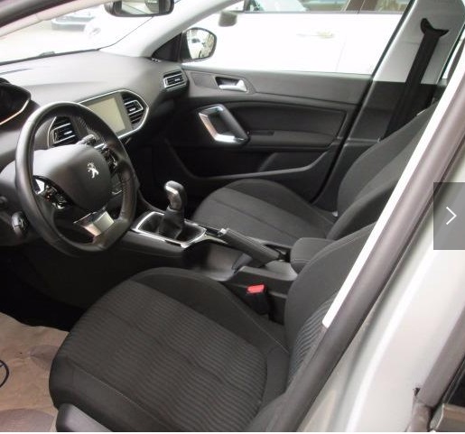 Left hand drive car PEUGEOT 308 (01/04/2015) - 