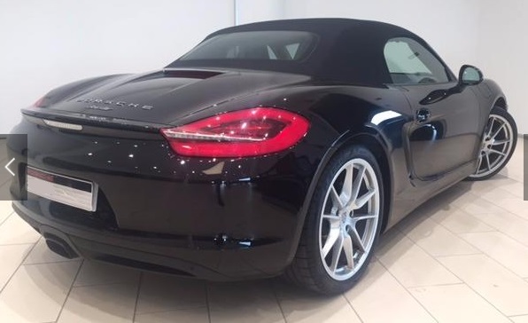 lhd car PORSCHE BOXSTER (01/09/2015) - 