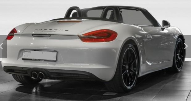 lhd car PORSCHE BOXSTER (01/07/2015) - 