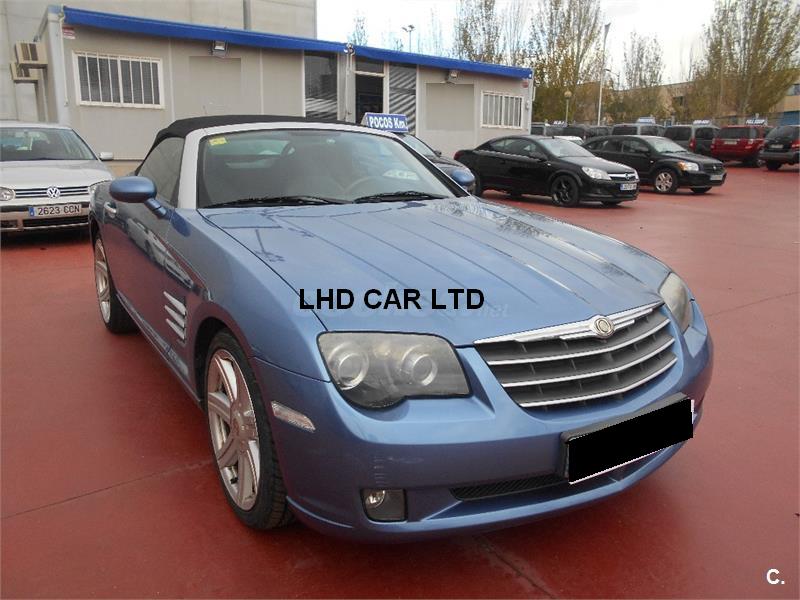 Left hand drive CHRYSLER CROSSFIRE 3.2 CABRIOLET SPANISH REG