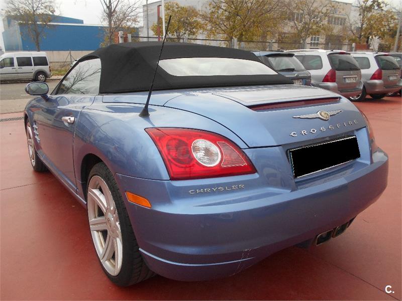 Left hand drive CHRYSLER CROSSFIRE 3.2 CABRIOLET SPANISH REG