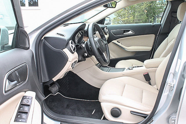 left hand drive MERCEDES GLA (01/10/2015) -  